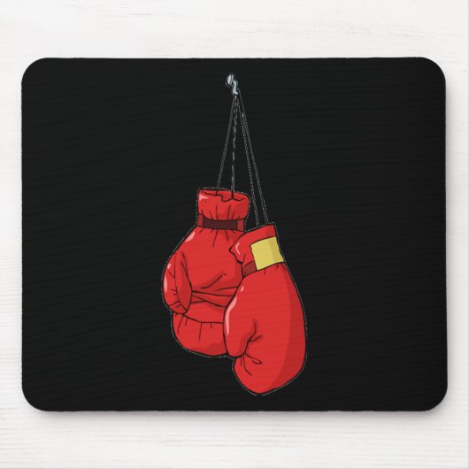 Boxer Uni Boxengloves . Mousepad (Vorne)