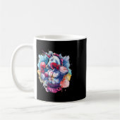 Boxer Unicorn With Boxing Gloves Kickboxing Funny  Kaffeetasse (Links)