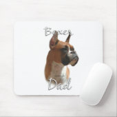 Boxer Vater 2 Mousepad (Mit Mouse)