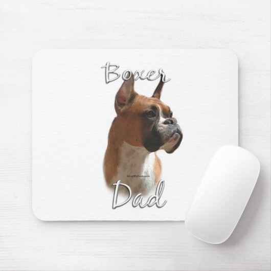 Boxer Vater 2 Mousepad (Mit Mouse)