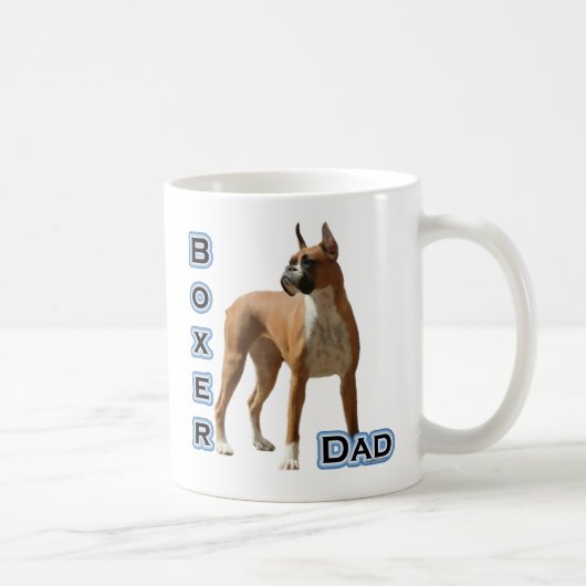 Boxer Vater 4 Kaffeetasse (Rechts)