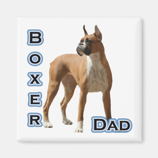Boxer Vater 4 - Magnet (Vorne)