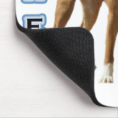 Boxer Vater 4 Mousepad (Ecke)