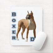 Boxer Vater 4 Mousepad (Mit Mouse)