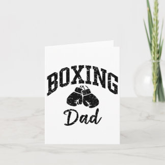 Boxer Vater Athlete Enthusiast Sporty Cool Karte