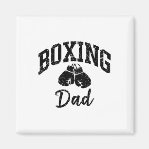 Boxer Vater Athlete Enthusiast Sporty Cool Magnet