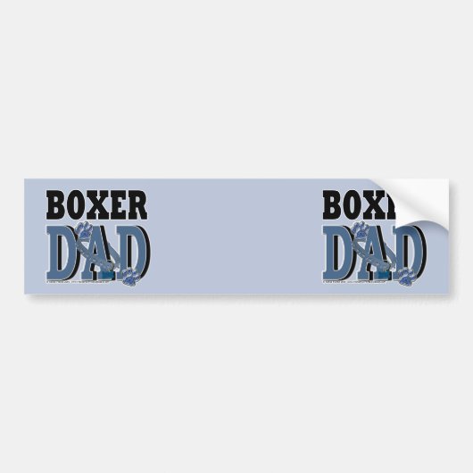 Boxer VATER Autoaufkleber (Vorne)
