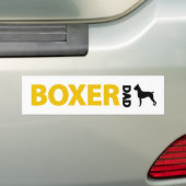 Boxer-Vater Autoaufkleber (Auf Auto)