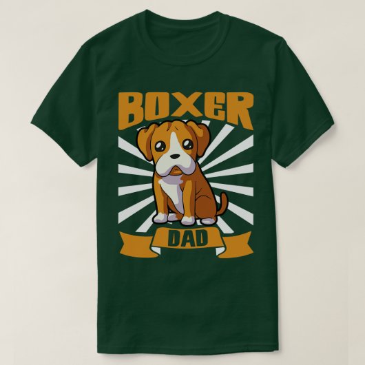 Boxer Vater Boxer T-Shirt (Design vorne)