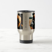 Boxer Vater Custom Dog Foto Reisebecher (Mittel)