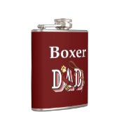 Boxer Vater Flachmann (Rechts)