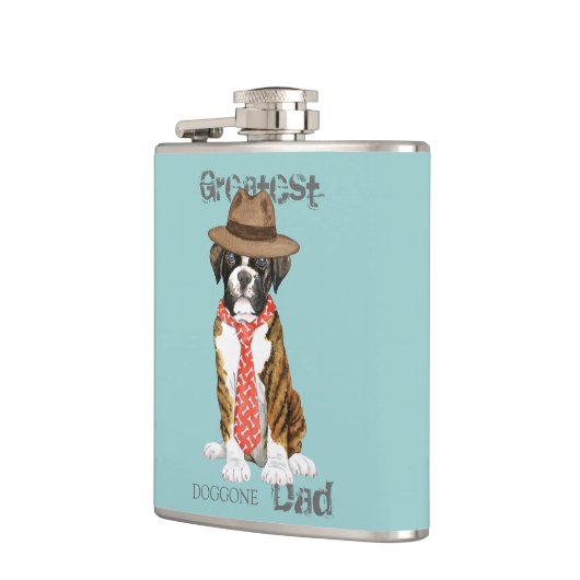 Boxer Vater Flachmann (Links)