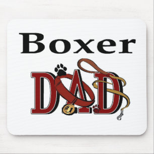 Boxer-Vater-Geschenke Mousepad