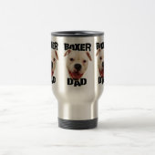 Boxer-Vater-Hund Reisebecher (Mittel)