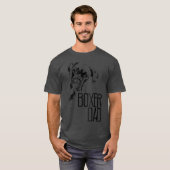 BOXER VATER HUNDE-GESICHT FÜR HUNDE LIEBER BOXER V T-Shirt (Vorne ganz)