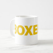Boxer-Vater Kaffeetasse (Vorderseite Links)