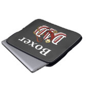 Boxer Vater Laptopschutzhülle (Vorne Knopf)