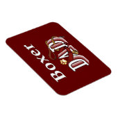 Boxer Vater Magnet (Rechte Seite)