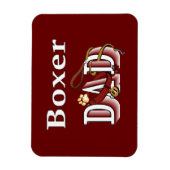 Boxer Vater Magnet (Vertikal)