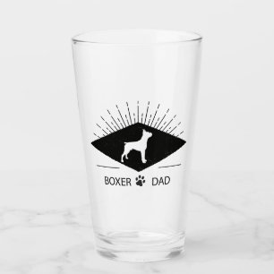 Boxer Vater Pint Glass Glas