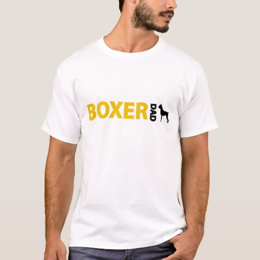 Boxer-Vater T-Shirt (Vorderseite)