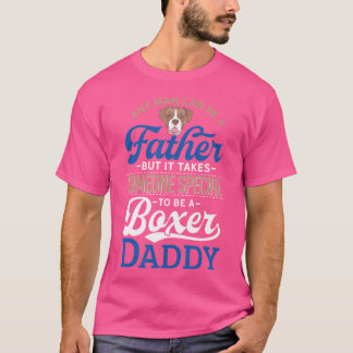 Boxer Vater T Shirt Funny Vatertag Hund Lover Gif