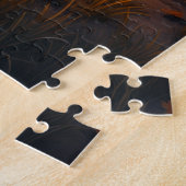 Boxer Verlassener Kürbisacker Halloween Kunst Puzzle (Seite)