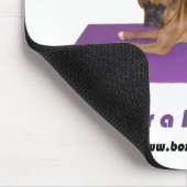 Boxer verrücktes Mousepad - Yoga (Ecke)