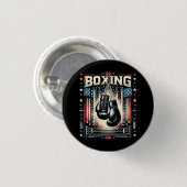 Boxer Vintag Bo - Boxer-Boxen Button (Vorne & Hinten)