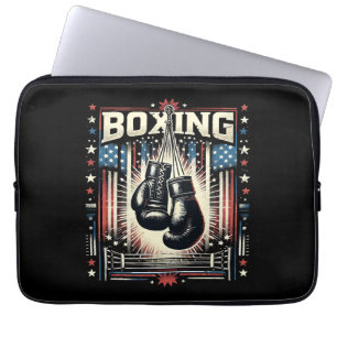 Boxer Vintag Bo - Boxer-Boxen Laptopschutzhülle