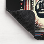 Boxer Vintag Bo - Boxer-Boxen Mousepad (Ecke)