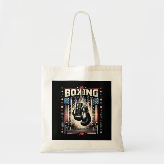 Boxer Vintag Bo - Boxer-Boxen Tragetasche (Vorne)