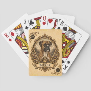 Boxer, Vintage Heritage Hund Spielkarten