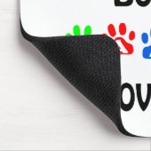 Boxer Walks Design Mousepad (Ecke)