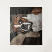 Boxer Wandteppich (Vorderseite)