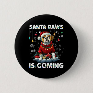 Boxer Weihnachtsbaumleuchten Dekorationen Hund Lov Button