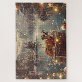 Boxer Weihnachtsfeiertage Puzzle (Vertikal)