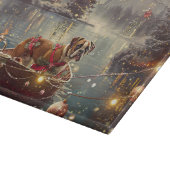 Boxer Weihnachtsfeiertage Schneidebrett (Ecke)
