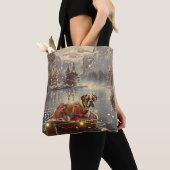 Boxer Weihnachtsfest Reise Tasche (Von Nahem)