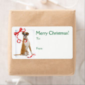 Boxer Weihnachtsgeschenke Stickers (Insitu)