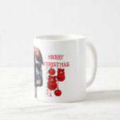 Boxer-Weihnachtskaffee-Tasse Kaffeetasse (VorderseiteRechts)