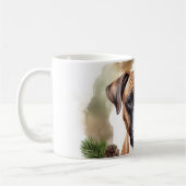 Boxer Weihnachtsmann Kaffeetasse (Links)