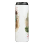 Boxer Weihnachtsmann Thermosbecher (Rückseite)