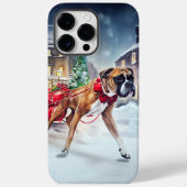 Boxer Weihnachtssaison Case-Mate iPhone Hülle (Rückseite)