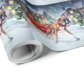 Boxer Weihnachtssaison Geschenkpapier (Rolleneckpunkt)