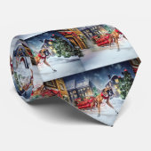 Boxer Weihnachtssaison Krawatte (Gerollt)