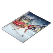 Boxer Weihnachtssaison Notizblock (Linke Seite)