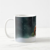 Boxer Weihnachtsschnee Winter Kaffeetasse (Links)