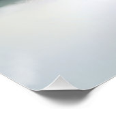 Boxer Weihnachtsschnee Winter Poster (Ecke)