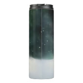 Boxer Weihnachtsschnee Winter Thermosbecher (Rückseite)